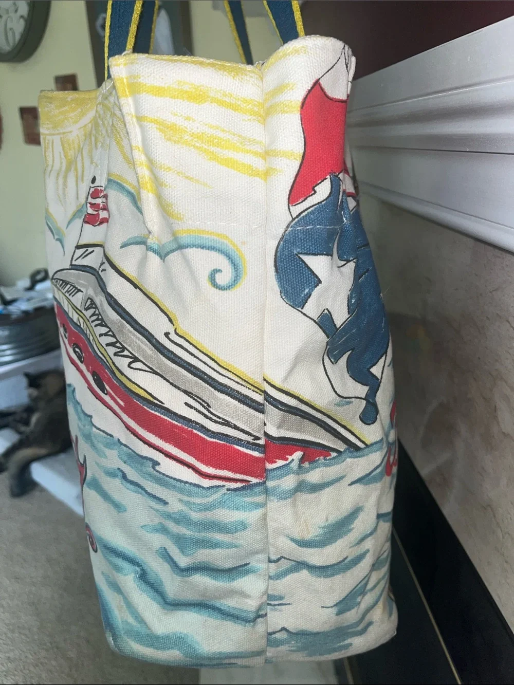 Brighton Canvas Oversized Tote - Picture 4 of 6